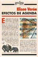 EFECTOS DE AGENDA