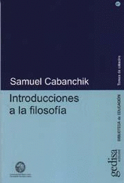 INTRODUCCIONES A LA FILOSOFIA