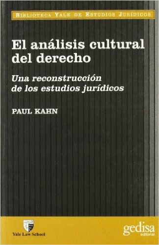 ANALISIS CULTURAL DEL DERECHO EL