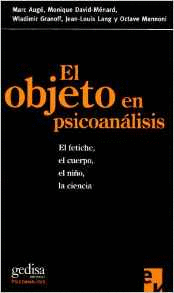 OBJETO EN PSICOANALISIS EL