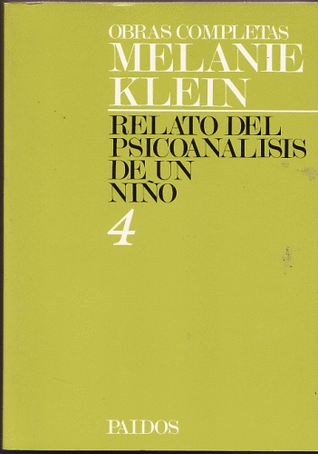 RELATO DEL PSICOANALISIS DE UN NI�O