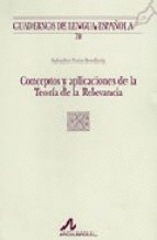 CONCEPTOS Y APLICACIONES DE LA TEORIA DE LA RELEVANCIA