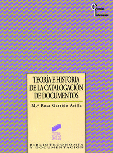 TEORIA DE HISTORIA DE LA CATALOGACION DE DOCUMENTOS