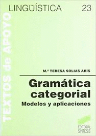 GRAMATICA CATEGORIAL MODELOS Y APLICACIONES