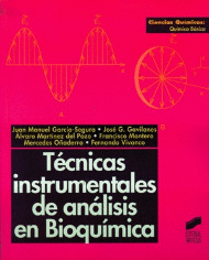 TECNICAS INSTRUMENTALES DE ANALISIS EN BIOQUIMICA