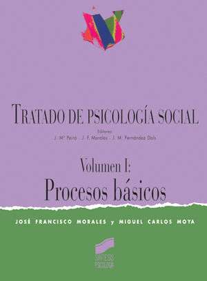 TRATADO DE PSICOLOGIA SOCIAL VOL I PROCESO BASICOS