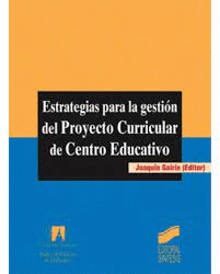 ESTRATEGIAS PARA LA GESTION DEL PROYECTO CURRICULAR DE CENTRO EDUCATIVO