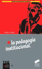PEDAGOGIA INSTITUCIONAL LA