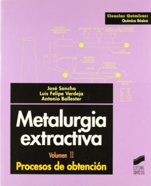 METALURGIA EXTRACTIVA VOLUMEN 2