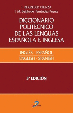 DICCIONARIO POLITECNICO DE LAS LENGUAS ESPAOLA E INGLESA VOL 1