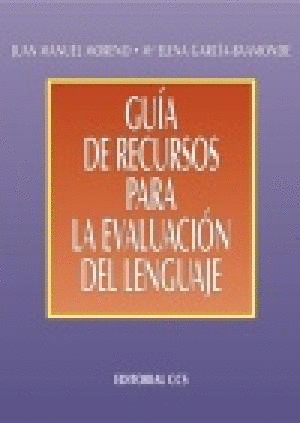 GUIA DE RECURSOS PARA LA EVALUACION DEL LENGUAJE