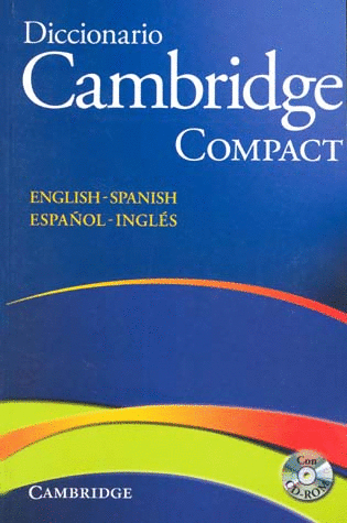 DICCIONARIO CAMBRIDGE COMPACT ENGLISH SPANISH ESPAOL INGLES