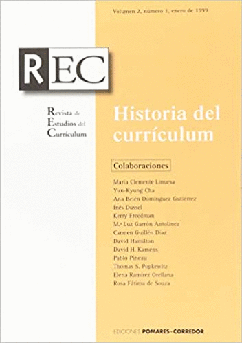 HISTORIA DEL CURRICULUM