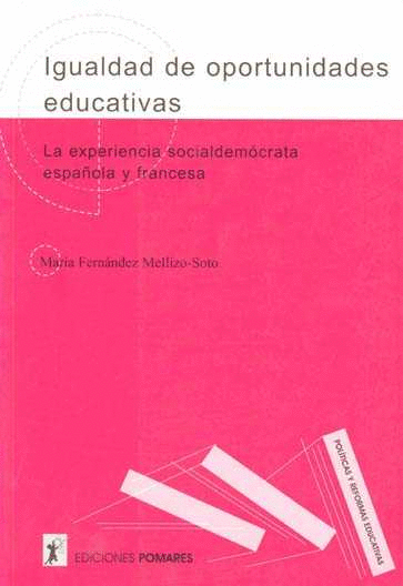 IGUALDAD DE OPORTUNIDADES EDUCATIVAS