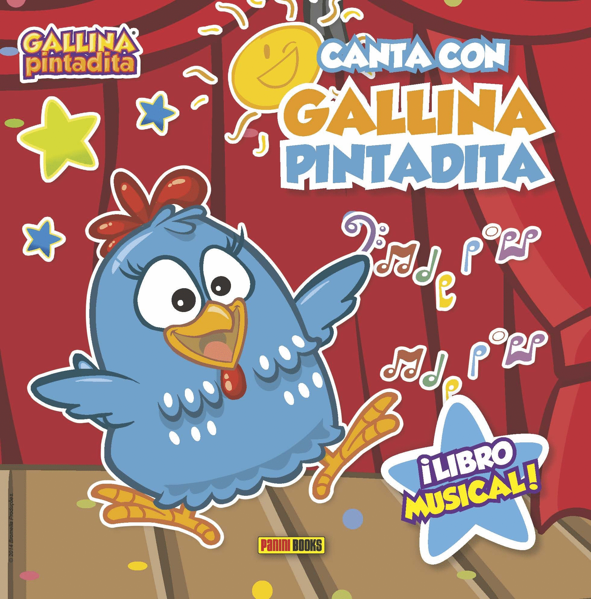 CANTA CON GALLINA PINTADA LIBRO MUSICAL (PASTA DURA)