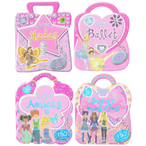 LITTLE PRINCESS CON 130 STICKERS (4 TITULOS)