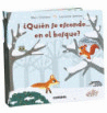 QUIEN SE ESCONDE... EN EL BOSQUE  CARTONE