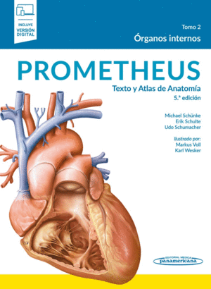 PROMETHEUS TEXTO Y ATLAS DE ANATOMIA TOMO 2 ORGANOS INTERNOS