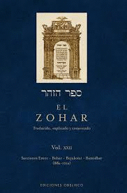 ZOHAR EL VOLUMEN XXII