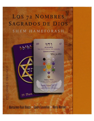 72 NOMBRES SAGRADOS DE DIOS LOS