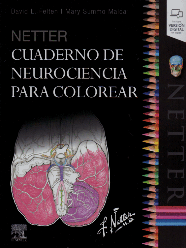 NETTER CUADERNO DE NEUROCIENCIA PARA COLOREAR