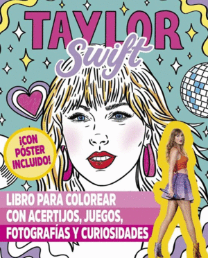 TAYLOR SWIFT  LIBRO PARA COLOREAR