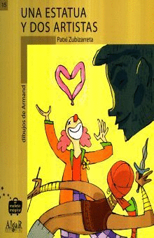 UNA ESTATUA Y DOS ARTISTAS