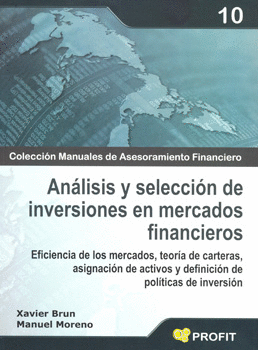ANALISIS Y SELECCION DE INVERSIONES EN MERCADOS FINANCIEROS