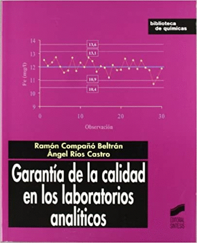 GARANTIA DE LA CALIDAD EN LOS LABORATORIOS ANALITICOS