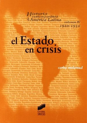 EL ESTADO EN CRISIS VOL IV