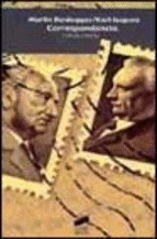MARTIN HEIDEGGER/KARL JASPERS CORRESPONDENCIA  (1920-1963)