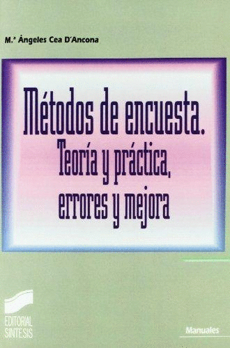 METODOS DE ENCUESTA TEORIA Y PRACTICA ERRORES Y MEJORA