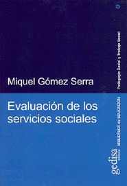 EVALUACION DE LOS SERVICIOS SOCIALES