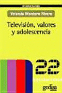 TELEVISION VALORES Y ADOLESCENCIA