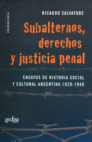 SUBALTERNOS DERECHOS Y JUSTICIA PENAL
