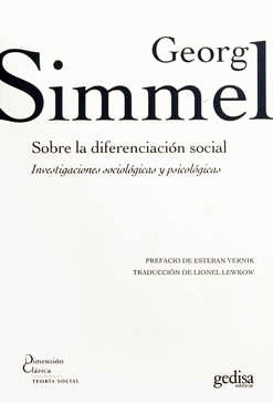 SOBRE LA DIFERENCIACION SOCIAL