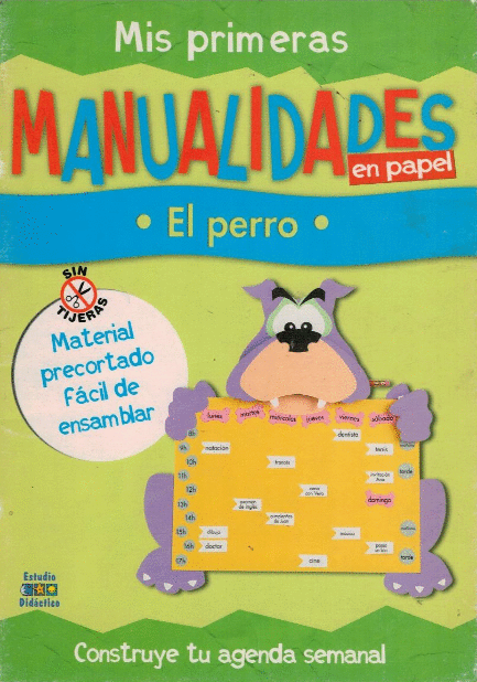 MIS PRIMERAS MANUALIDADES EN PAPEL EL PERRO