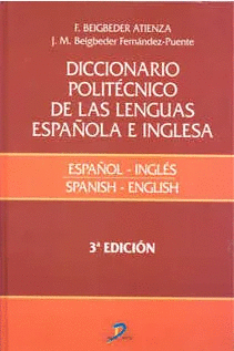 DICCIONARIO POLITECNICO DE LAS LENGUAS ESPA�OLA E INGLES VOL 2