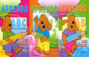 APRENDO CON OSCAR COLECCION 3 TITULOS