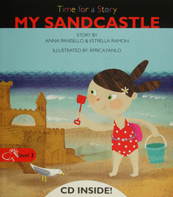 TIME FOR A STORY MY SANDCASTLE CD INSIDE LEVEL 3  ( INGLES )