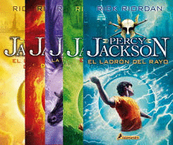 PAQUETE PERCY JACKSON Y LOS DIOSES DEL OLIMPO