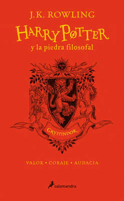 HARRY POTTER 1 Y LA PIEDRA FILOSOFAL GRYFFINDOR (ROJO)