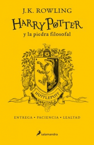 HARRY POTTER 1 Y LA PIEDRA FILOSOFAL HUFFLEPUFF (AMARILLO)