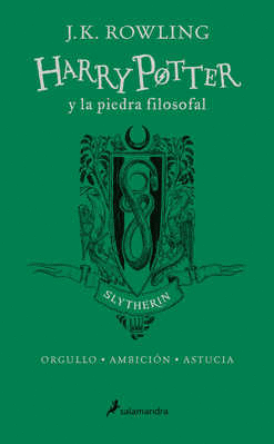 HARRY POTTER 1 Y LA PIEDRA FILOSOFAL SLYTHERIN (VERDE)