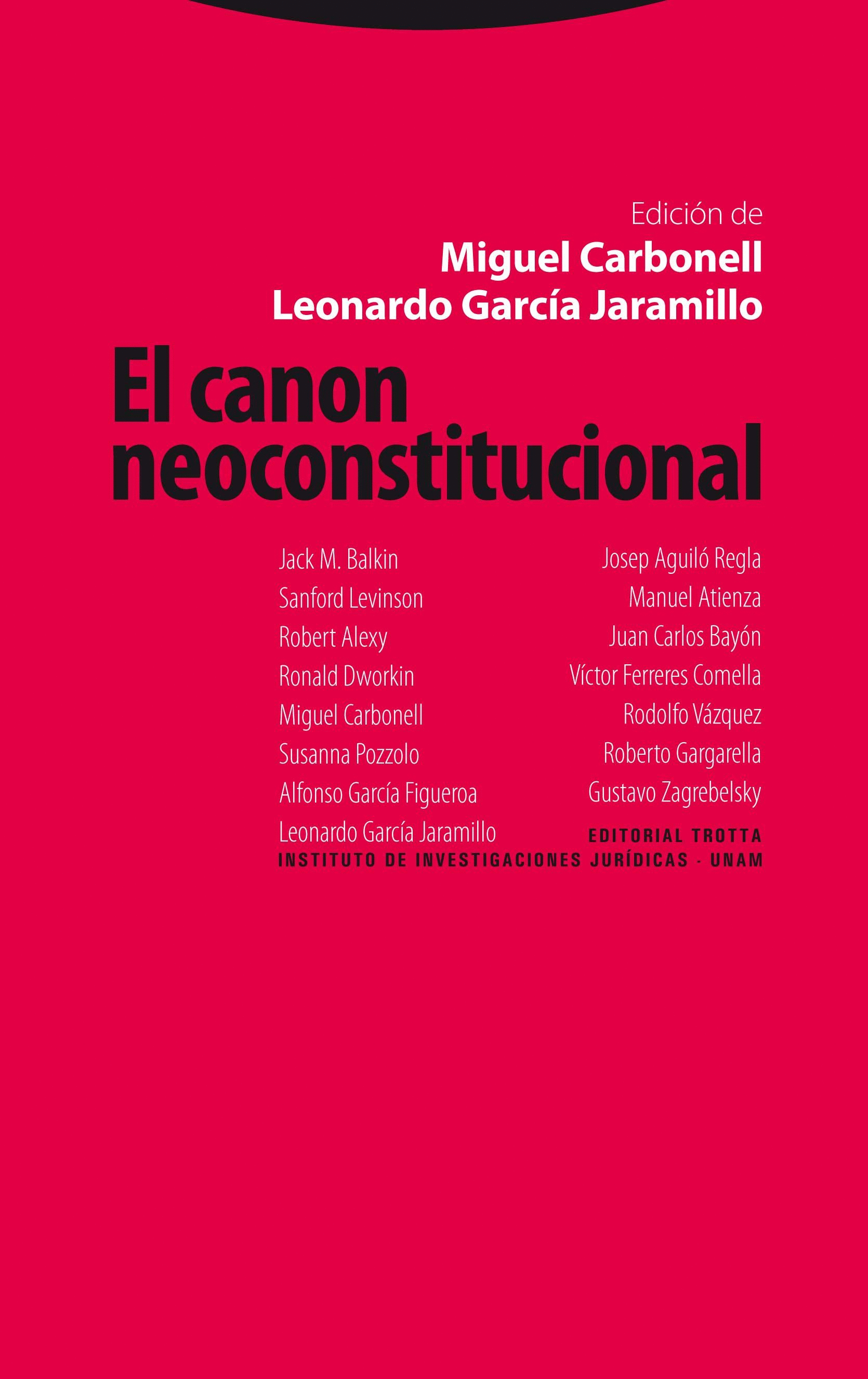 CANON NEOCONSTITUCIONAL EL