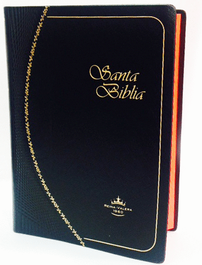 SANTA BIBLIA REINA VALERA 1960 NEGRA (BOLSILLO ORILLA MAMEY)