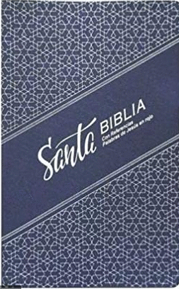 SANTA BIBLIA REINA VALERA 1960 MISIONERA AZUL CON REFERENCIAS
