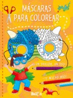 MASCARAS PARA COLOREAR (NARANJA)