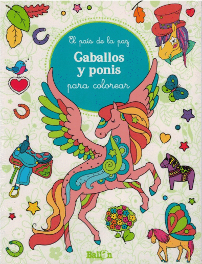 CABALLOS Y PONIS PARA COLOREAR