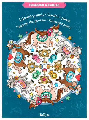 CABALLOS Y PONIS COLOURING MANDALAS